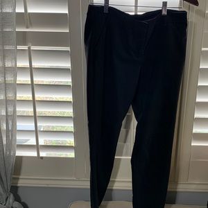 Express columnist black ankle pants
